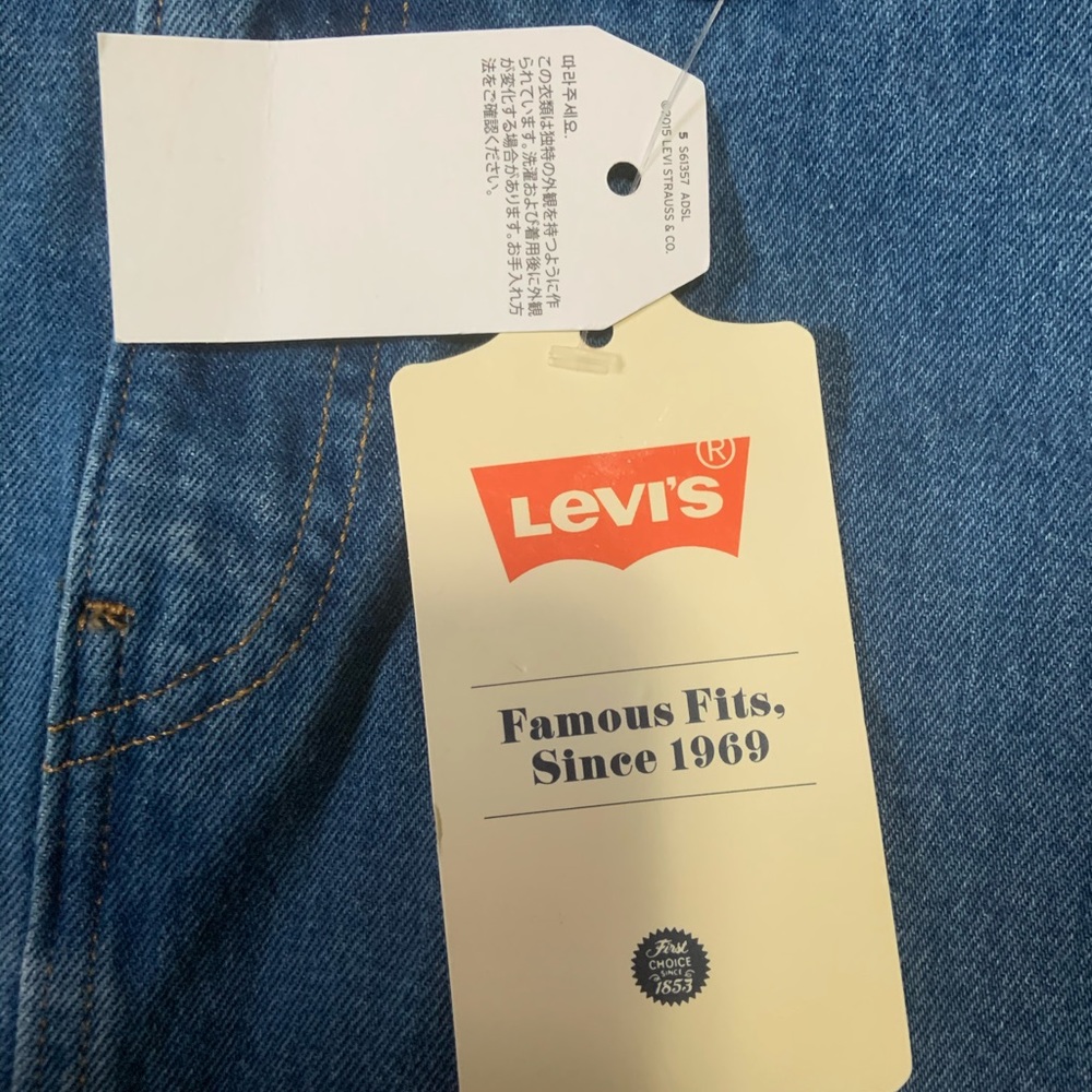 Levi's Orange Tag Denim Skirt - Picture 8 of 10